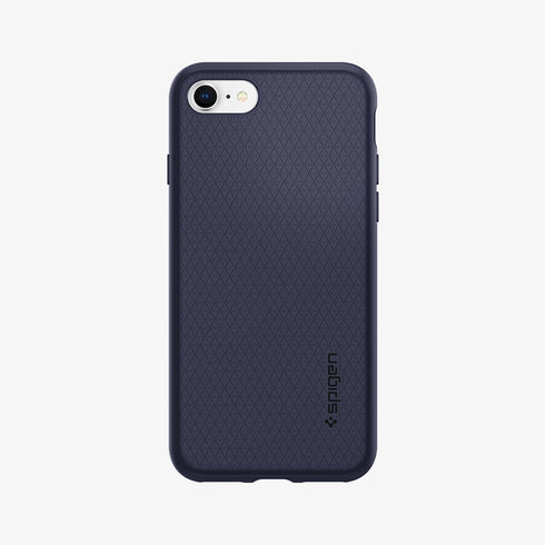042CS20511 - iPhone SE Liquid Air case in black showing the back
